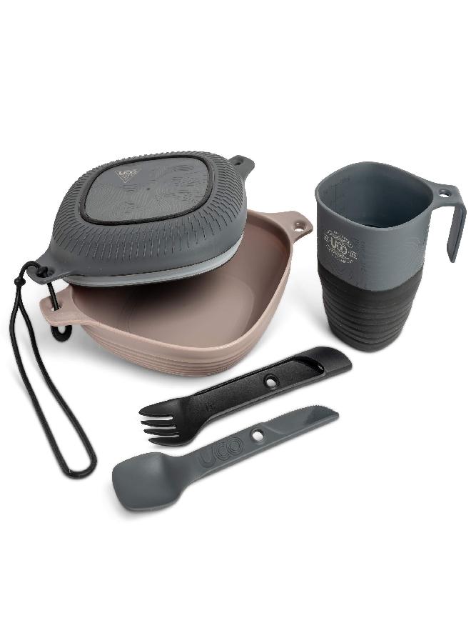 UCO Camping Mess Kit, 6-Piece - Image 1