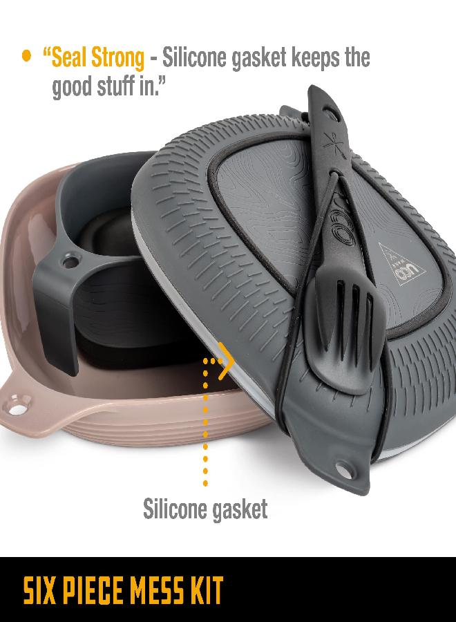 UCO Camping Mess Kit, 6-Piece - Image 2