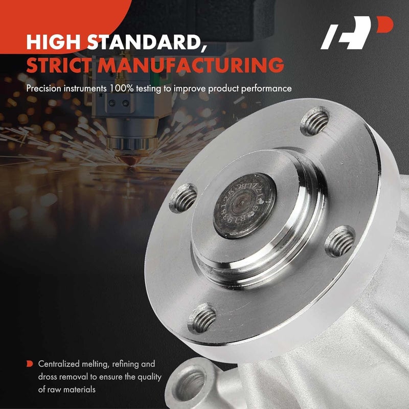 A-Premium Engine Water Pump with Gasket - Image 3