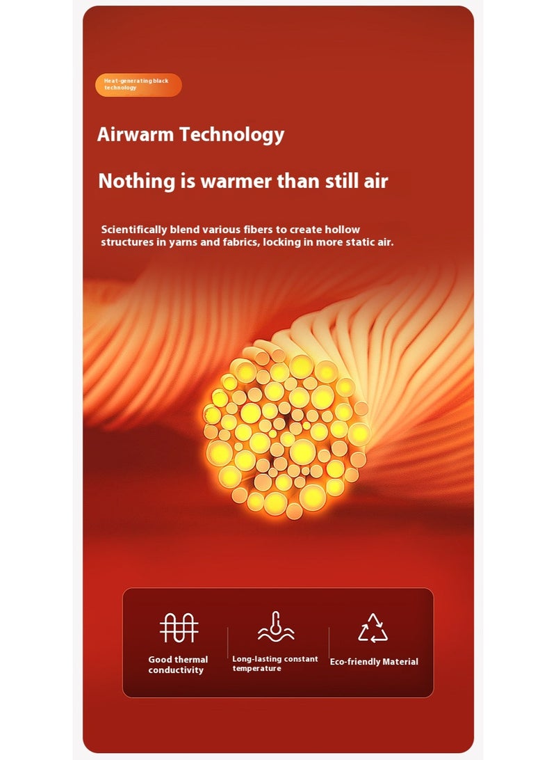 قفازات شتوية للأطفال، دافئة ومقاومة للبرد، قفازات محبوكة برسومات كرتونية لطيفة، لون أسود - Image 3