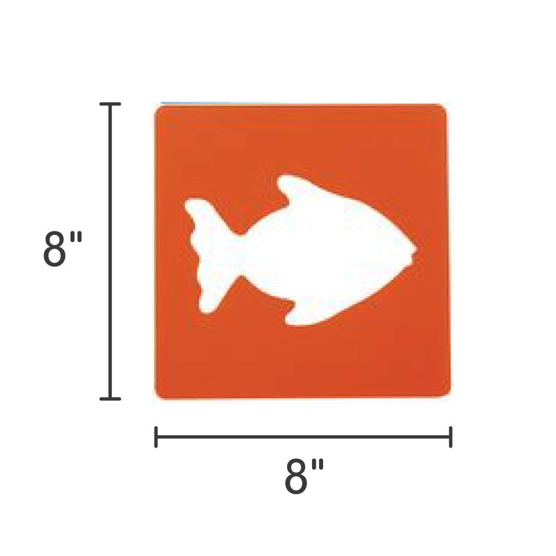 Colorations - EANST Animal Shape Stencils Set of 12 8" Plastic Stencils for Kids Arts and Crafts Material - Image 3