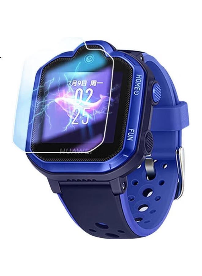 LANGLING [2 Pieces - Anti-Blue Light] Tempered Glass Screen Protector For Huawei Children'S Watch 5 Pro, Professional Eye Protection Full Screen Coverage Anti-Blue Light Automatic Adsorption Glass Fil - Image 3