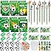 SNLN Soccer Party Favors Birthday Supplies School Stationery Bulk Mini Notebook Pencil Eraser Bookmark Sharpener Bag Sticker Goodie Stuffer Pinata Filler Boy Kids Soccer Themed Party Supplies - Image 2