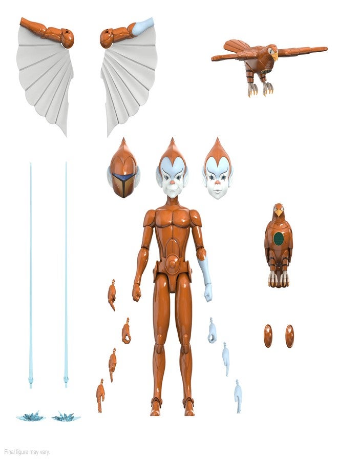 Super7 ULTIMATES! SilverHawks Copper Kidd - 7" SilverHawks Action Figure with Accessories Classic Cartoon Collectibles and Retro Toys - Image 1