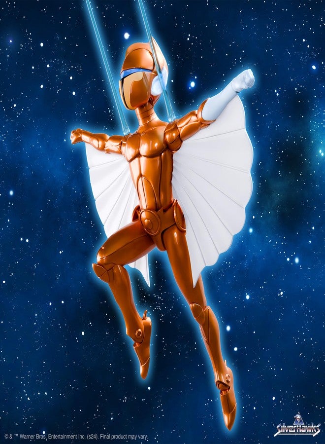 Super7 ULTIMATES! SilverHawks Copper Kidd - 7" SilverHawks Action Figure with Accessories Classic Cartoon Collectibles and Retro Toys - Image 3