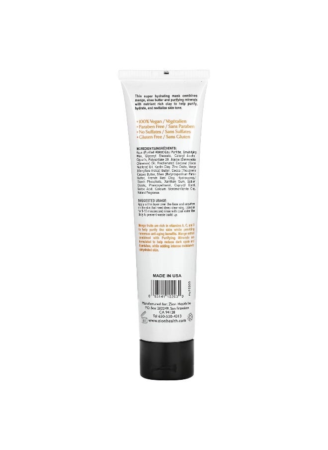 Zion Health Zion Health, Claymask, Mango Shea, 4 fl oz (120 ml)  - Image 2