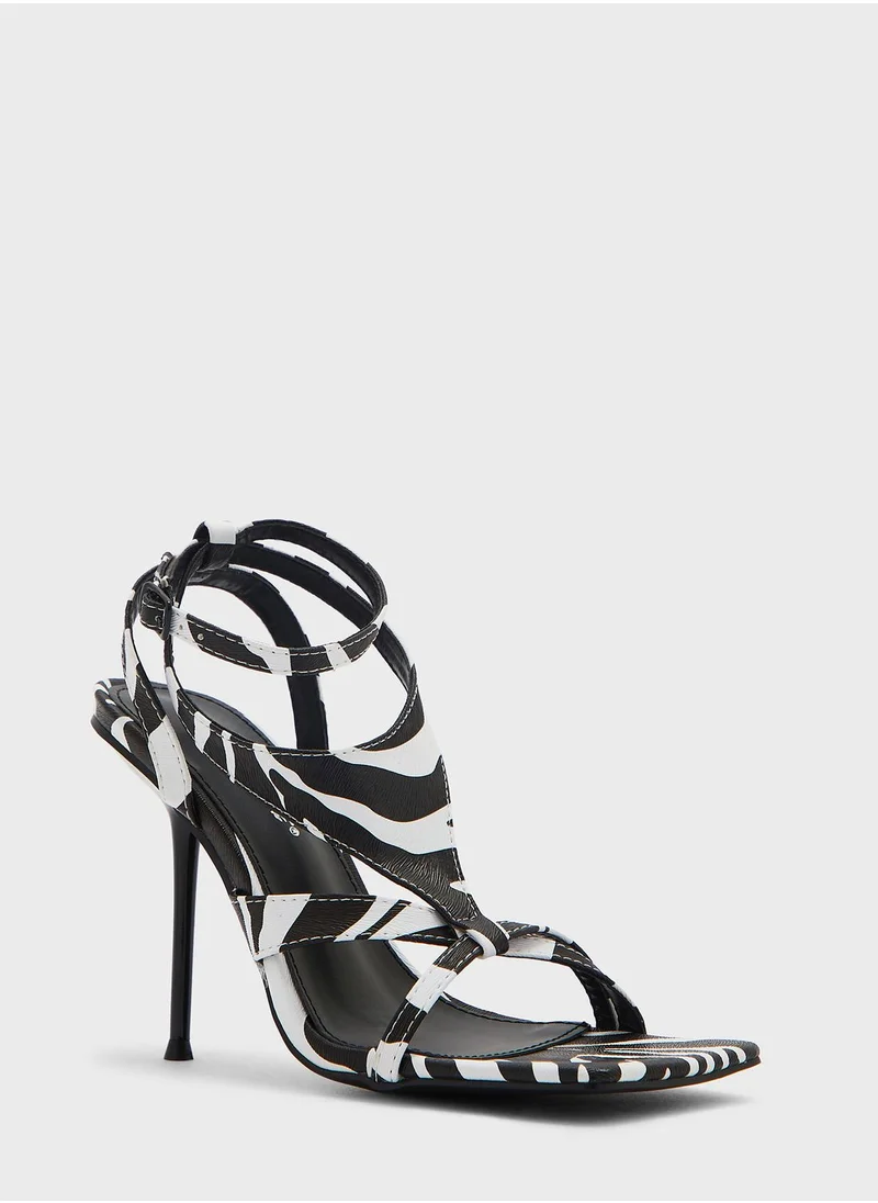 PUBLIC DESIRE Harness  High Heel Sandals