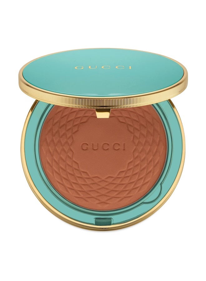 GUCCI Poudre De Beauté Éclat Soleil 04 Bronzing Powder 12g | Rich Warm Bronze | Luxury Matte Finish - Image 1