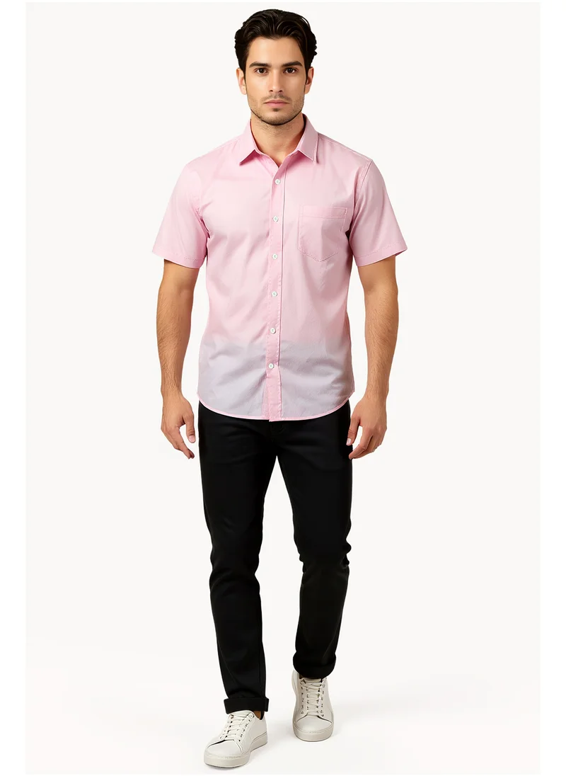 فرنش كونكشن Short Sleeve Viscose Blend Shirt