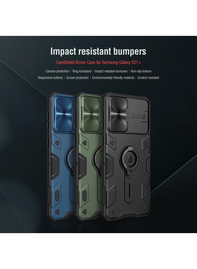 Nillkin Case For Samsung Galaxy S21+ 5G Shockproof CamShield Armor Protective Case with Invisible Ring Holder - Image 4