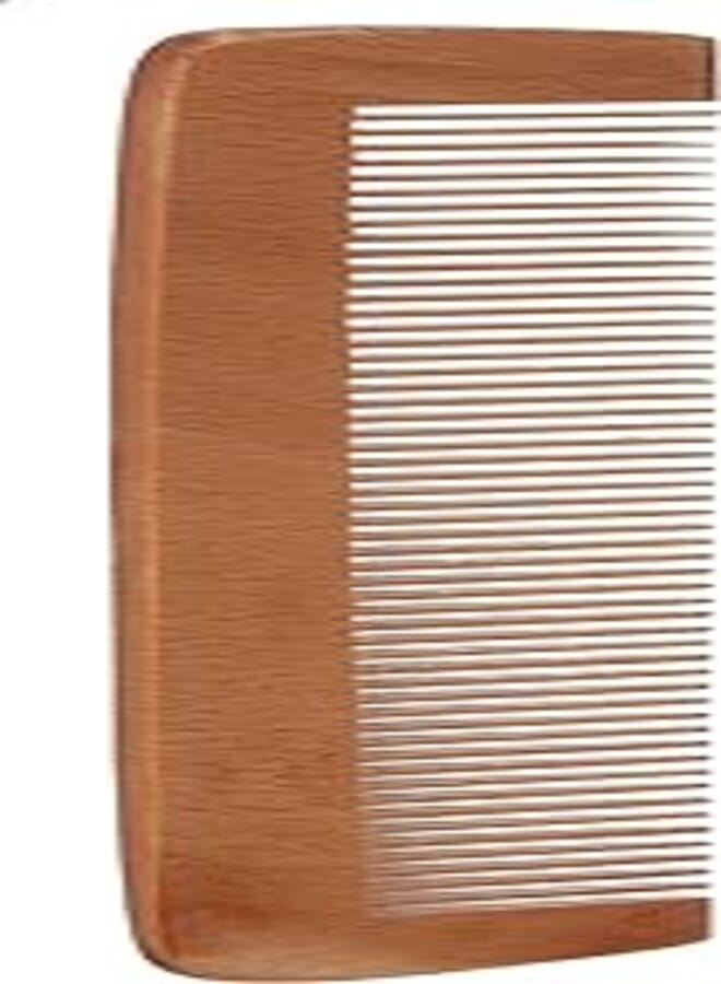 Sonata Wooden Hair Comb (Light Brown)