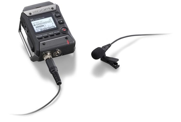 ZOOM مسجل الصوت الميداني Zoom F1-LP وميكروفون لافاليير - Image 2