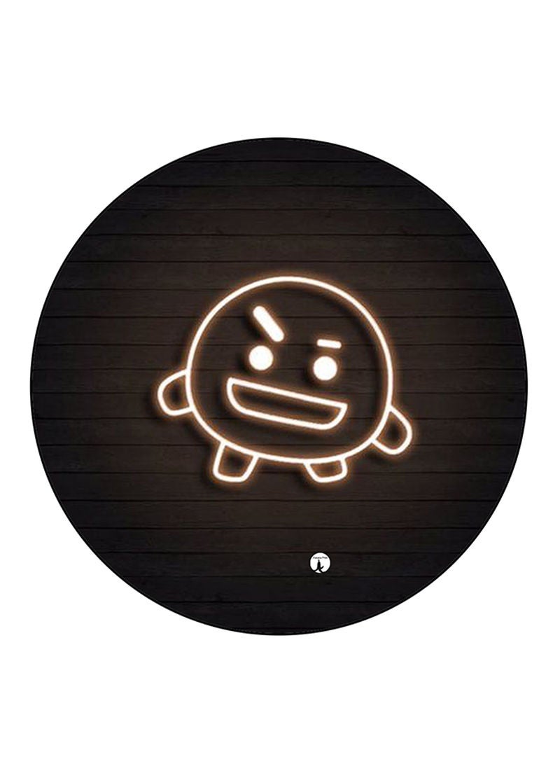 RKN Funny Face Printed Mouse Pad Multicolour