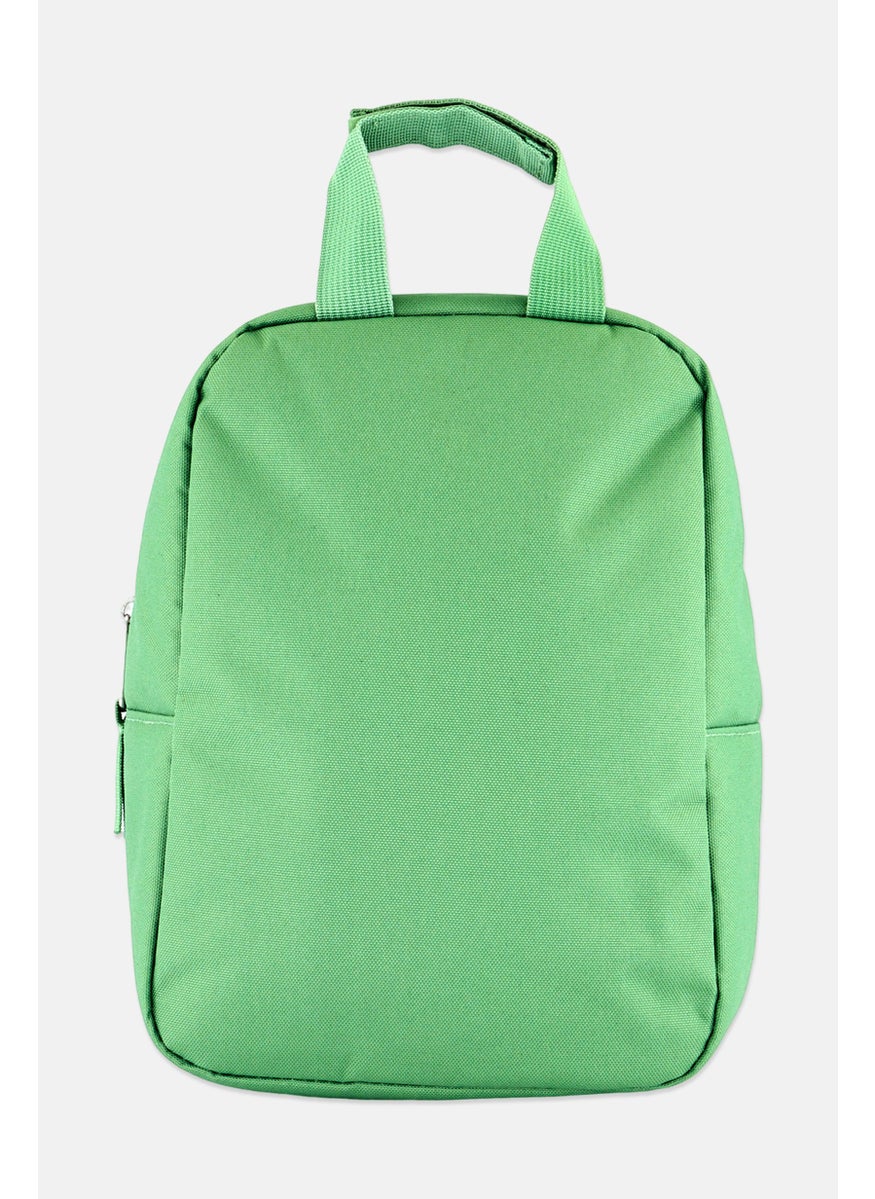 JANSPORT Kids Boy Brand Logo Lunch Bag 27 H x 31 L x 14 W cm, Green  - Image 2
