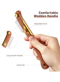 Oasisgalore Bread Lame Sourdough Scoring Tool: Wood Handle Bread Razor for Pizza Cake Bread  - Image 2