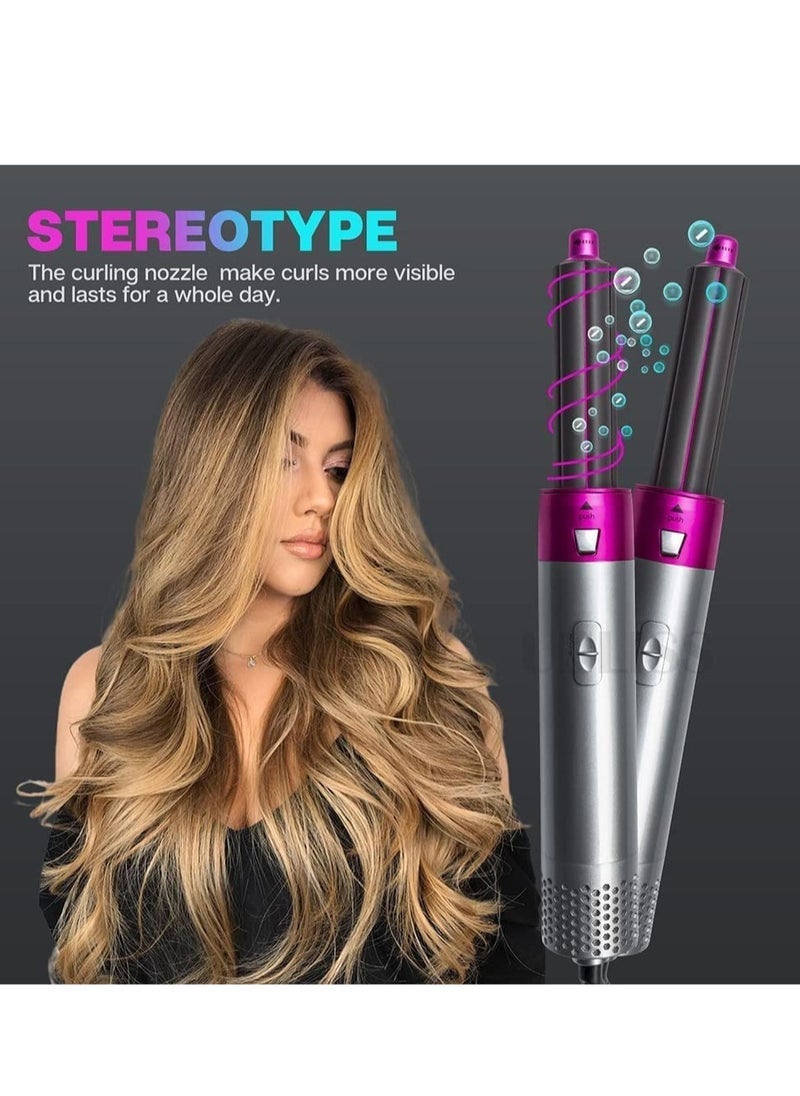 Gravity Pepisky Airwrap Styler 5 in 1 Hair Dryer Hot Air Brush Styler Negative ​Ion Hair Straightener Volumizer Hair Curler Hot Air Wrap Comb Brush(UK) - Image 4