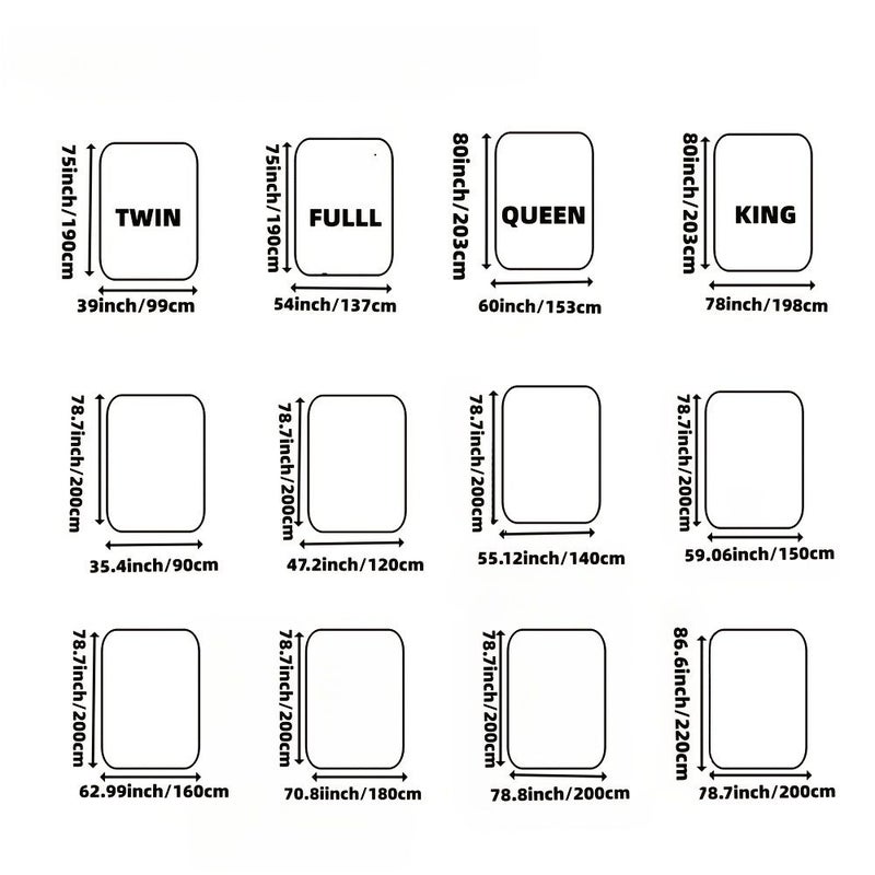 غطاء مرتبة من الساتان بلون أرجواني لي لاك، نسيج ساتان ناعم وقابل للتنفس، جيوب عميقة، مقاس 47 × 79 بوصة - Image 3