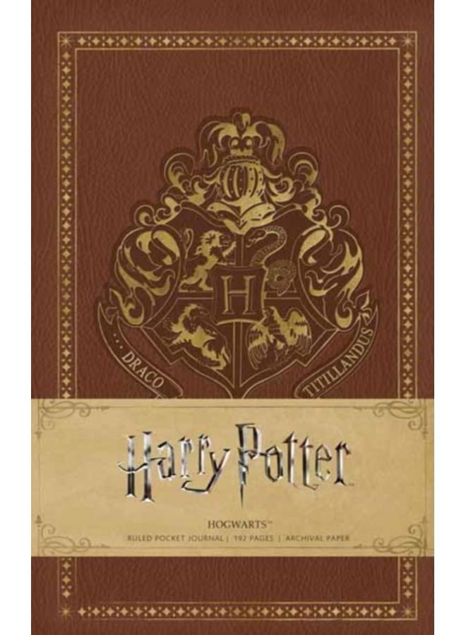 Harry Potter: Hogwarts Ruled Pocket Journal
