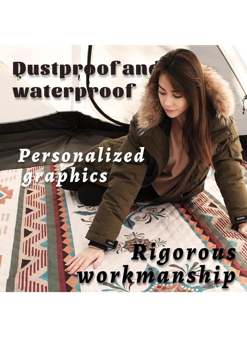 Y&D 1.5*2Meter Outdoor Moisture Proof Folding Beach Camping Waterproof Picnic Mat - Image 5