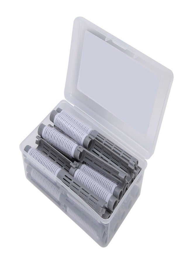 Ejoyous Perm Rod, 20Pcs Hair Rollers Curler Small Professional Hair Curling Styling Hairdressing Tool Kit Root Perming Rods for Short and Long Hair (Grey) - Image 1