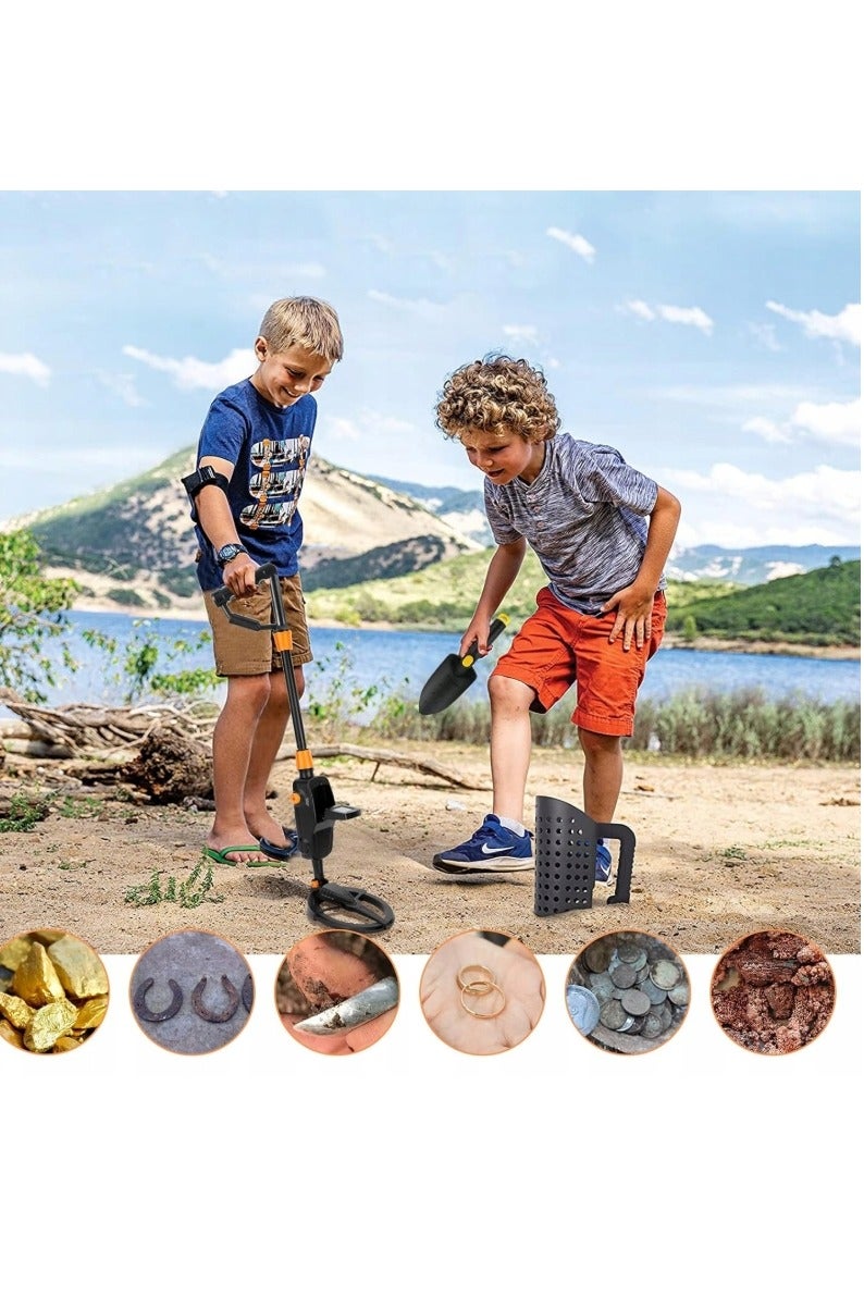 Generic Metal detector For Kids handheld outdoor underground metal detection treasure hunting tracker metal circuit detector - Image 3