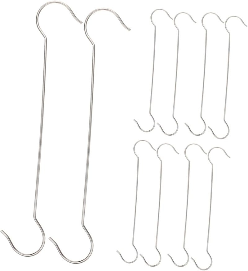 كيسانجل 10 قطعة خطافات حديقة متينة مقاس 30 × 7 سم لتعليق النباتات الخارجية وفروع الأشجار - Image 2