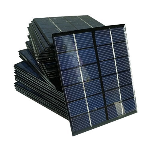 Sunnytech® 1pc 2w 6v 330ma Mini Solar Panel Module DIY Polysilicon Solar Epoxy Cell Charger B031 - Image 1