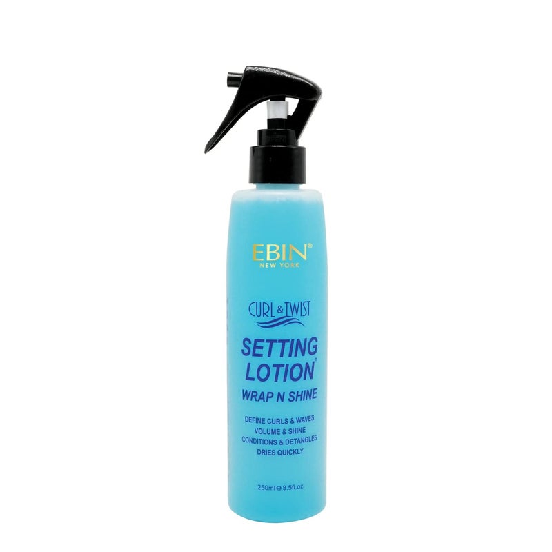 إيبن نيويورك EBIN NEW YORK Curl & Twist Setting Lotion - 8.5 أونصة ، منشط الضفيرة وغسول التصفيف - Image 5