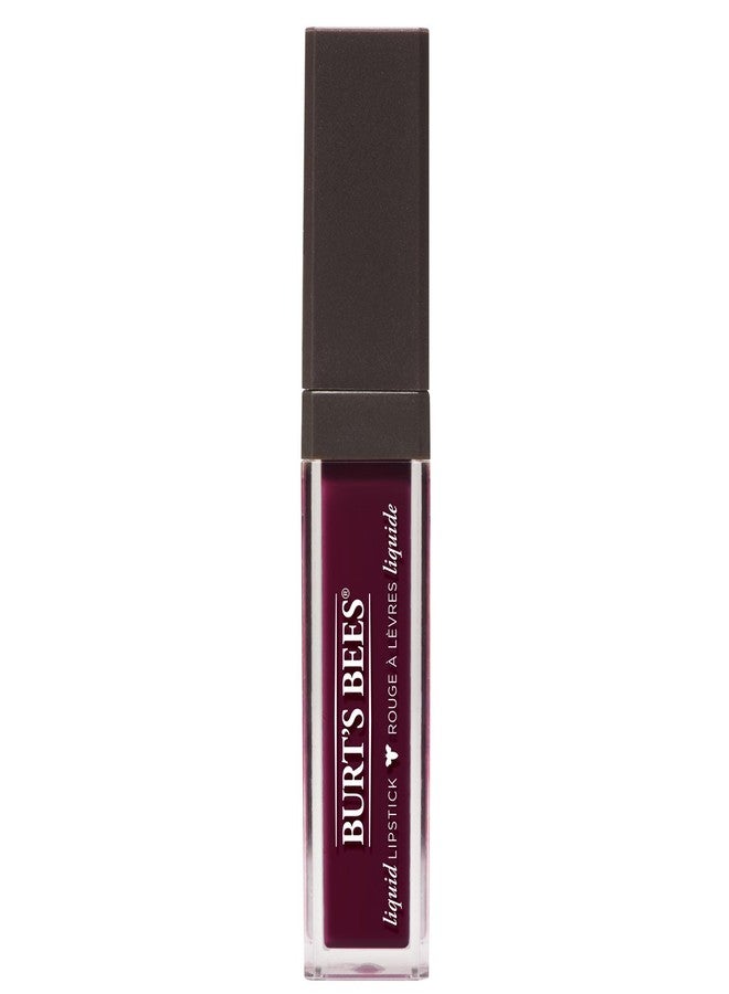 Burt's Bees 100% Natural Glossy Liquid Lipstick, Wine Waters, 1 Tube - Image 2