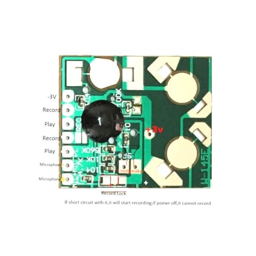 CentIoT - Sound Recordable Chip IC - Voice Music Talking Recorder Module - 8ohm Speaker - for Electronic Gift Greeting Card - ISD1806B 6 Seconds - Image 5