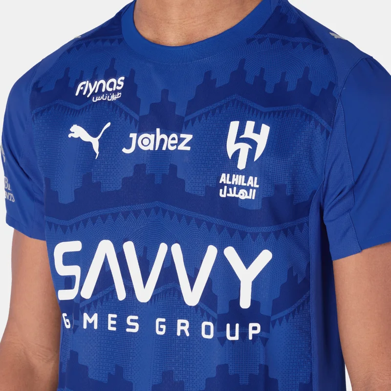 Puma Blue Men's Al Hilal 25/26 Home Authentic Football Jersey for Men | Best Price UAE