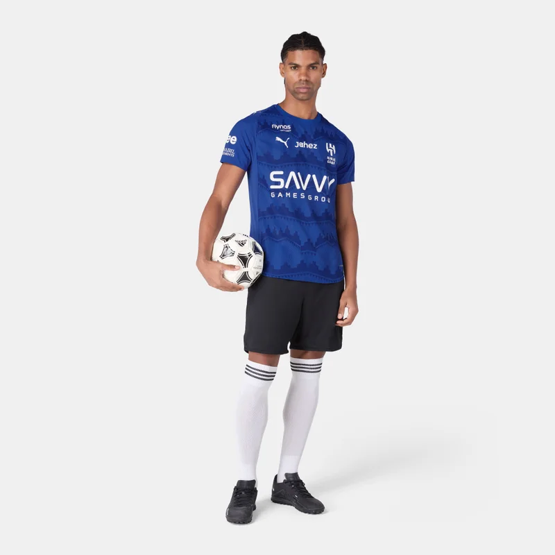 Puma Blue Men's Al Hilal 25/26 Home Authentic Football Jersey for Men | Best Price UAE