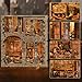 fifijoy Book Nook Kit Egyptian Pharaohs Tomb DIY Miniature House Kit for Adults and Teens Dollhouse BookNook Tiny House Bookshelf Decor 3D Wooden Puzzle Unique Gifts for Family and Friends - Image 4