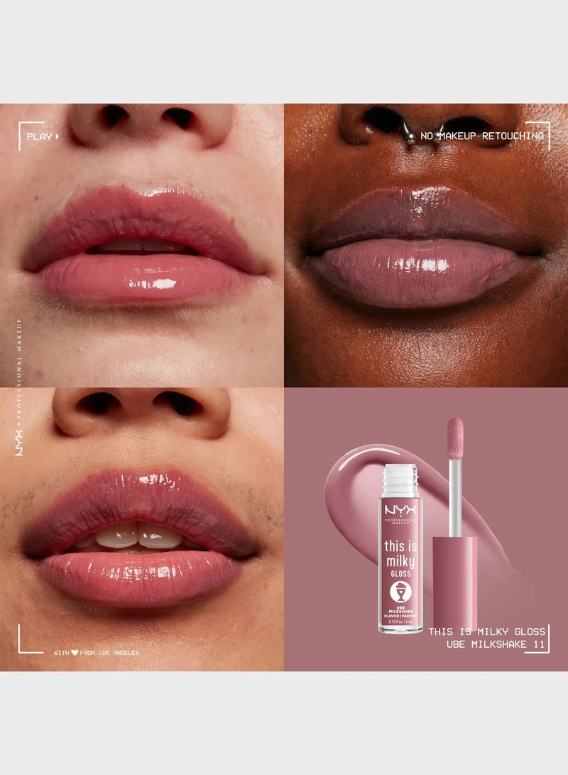 NYX PROFESSIONAL MAKEUP This Is Milky Gloss - Ube Milkshake