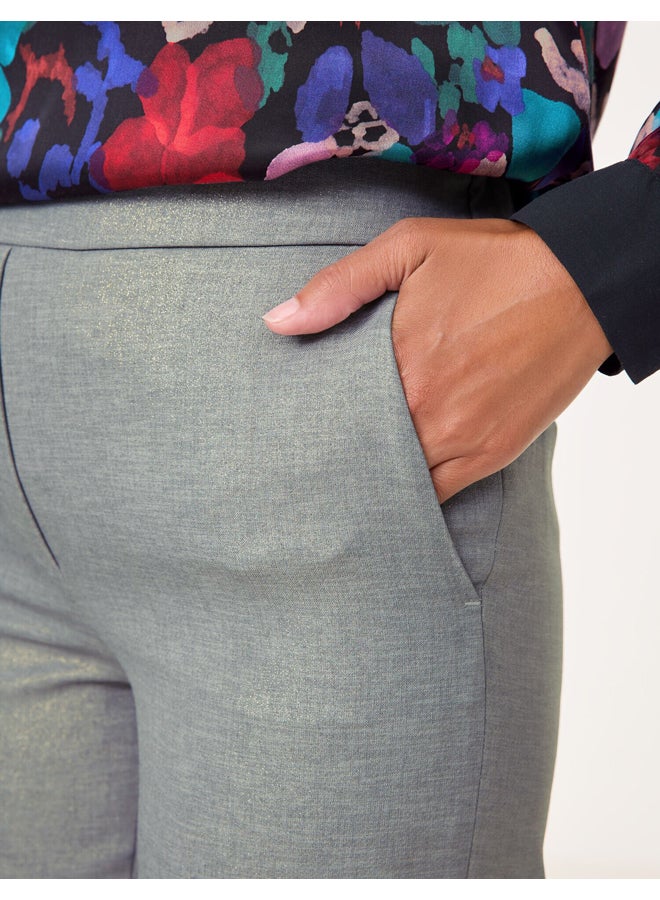 GERRY WEBER Slim Fit Shiny Trousers  - Image 3