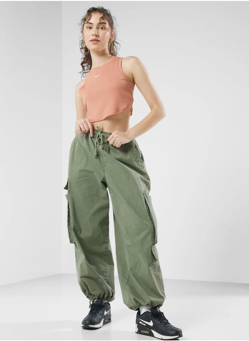 Nike Nsw Essential Ribbed Crop Tank