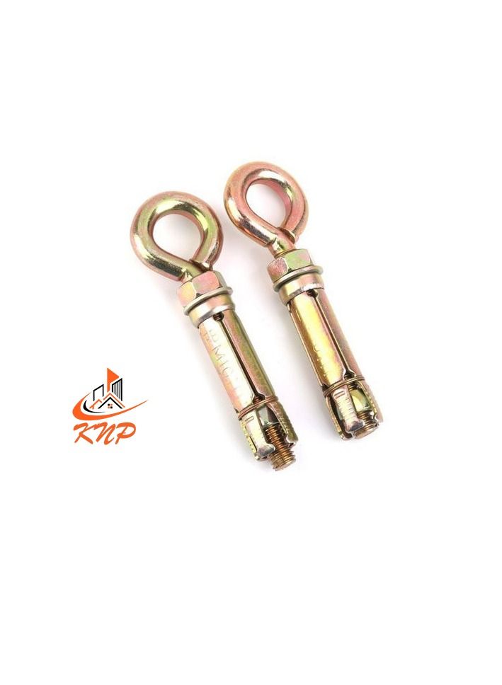 KNP GI Fix Bolt With Eye Hook M6 5 PCS  - Image 1