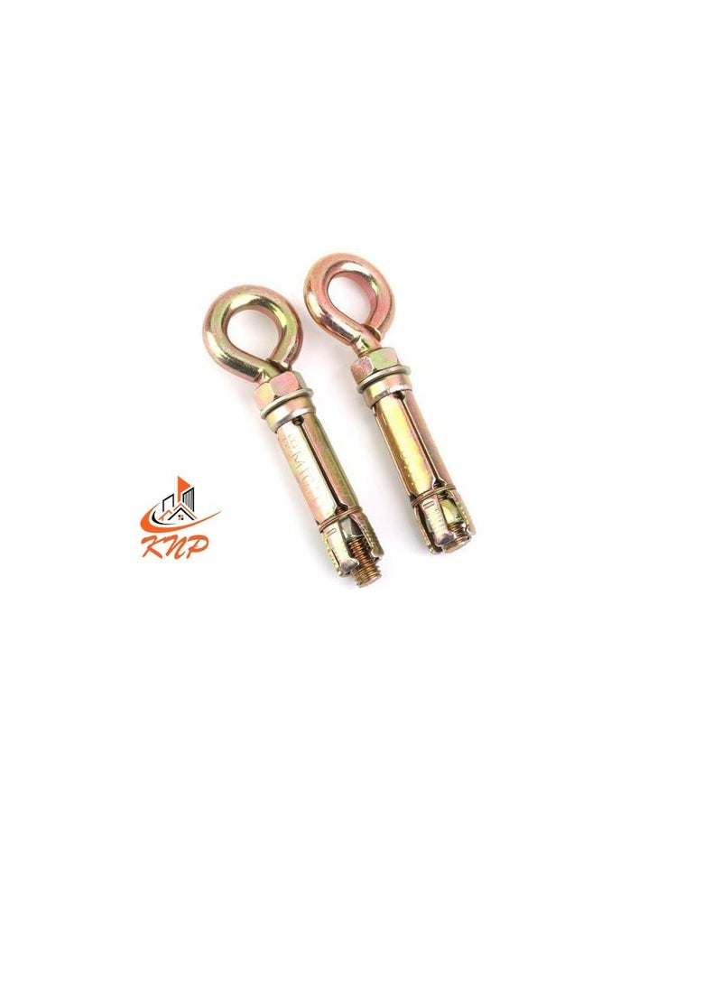 KNP GI Fix Bolt With Eye Hook M6 5 PCS  - Image 2