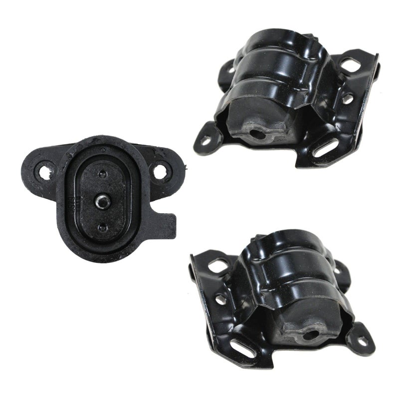 TRQ Engine Motor Transmission Mount KIT Set of 3 for 9405 Astro Safari 2WD