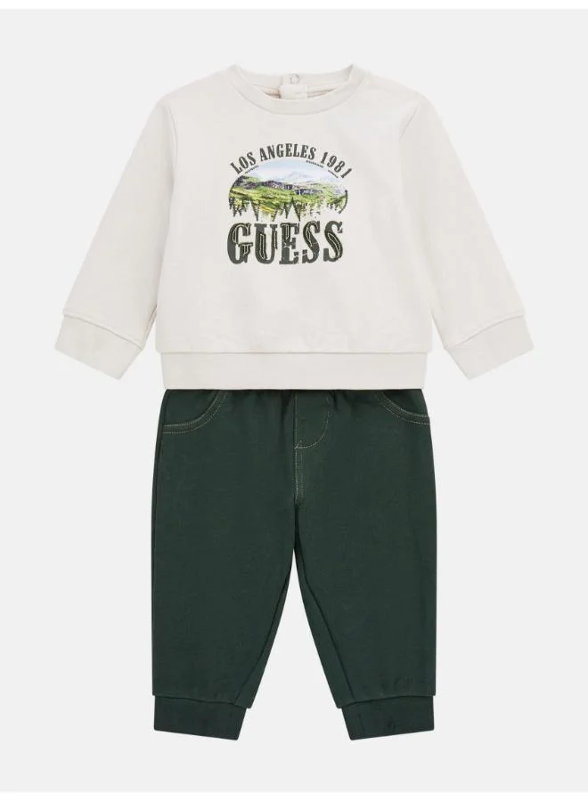 GUESS Kids Crew Neck Sweater and Pant Sets