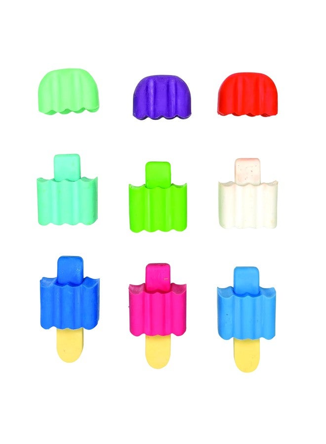 Geddes Raymond Geddes Scented 3D Ice Cream Bar Erasers (48 per Bag) - Mix and Match 3D Erasers for Kids - School Party Favors - Image 3