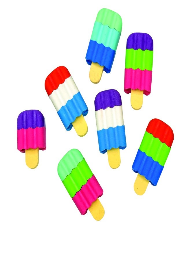 Geddes Raymond Geddes Scented 3D Ice Cream Bar Erasers (48 per Bag) - Mix and Match 3D Erasers for Kids - School Party Favors - Image 5