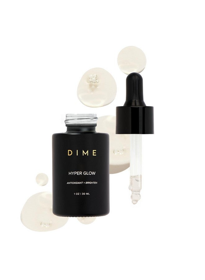 DIME Beauty Hyper Glow Serum, 15% Vitamin C Face Serum for Brightening Dull Skin, Dark Spot Corrector Serum, 1 oz / 30 ml - Image 1