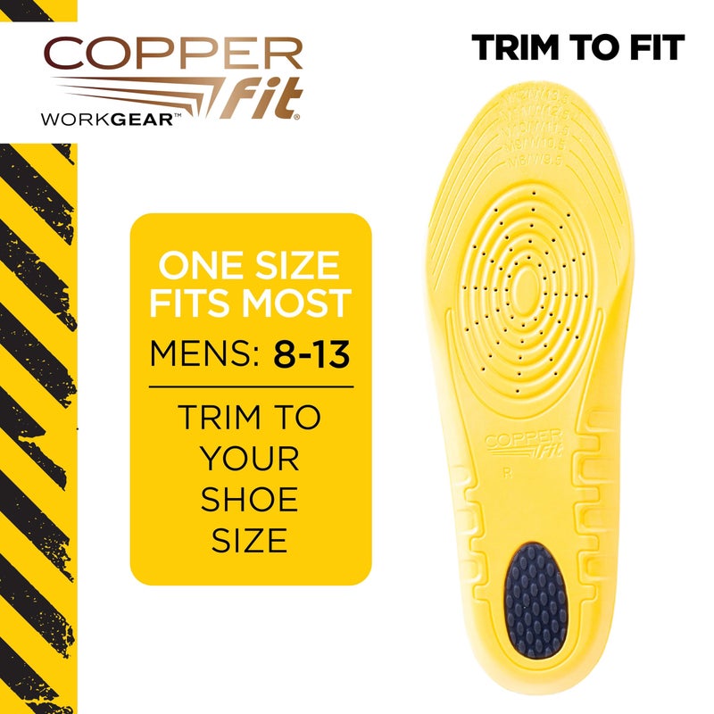 Copper Fit Unisex Work Gear Comfort Insoles - Image 3
