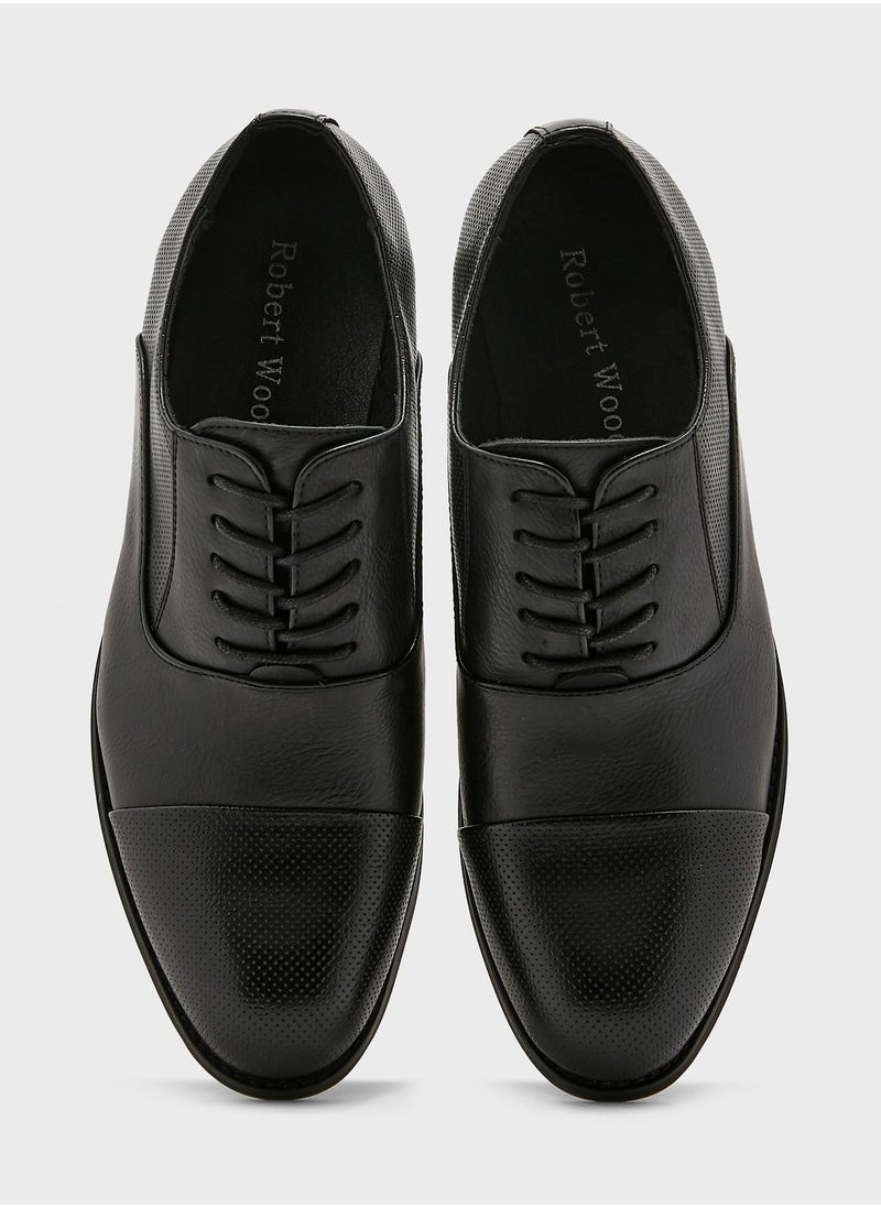 Robert Wood - Classic Oxford Formal Lace Ups - Image 1
