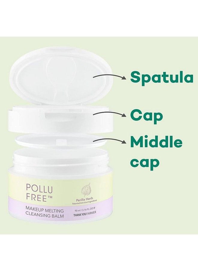 THANKYOU FARMER Pollufree™ Makeup Melting Cleansing Balm (90 Ml) ; Gentle Makeup Remover For All Skin Types  - Image 5