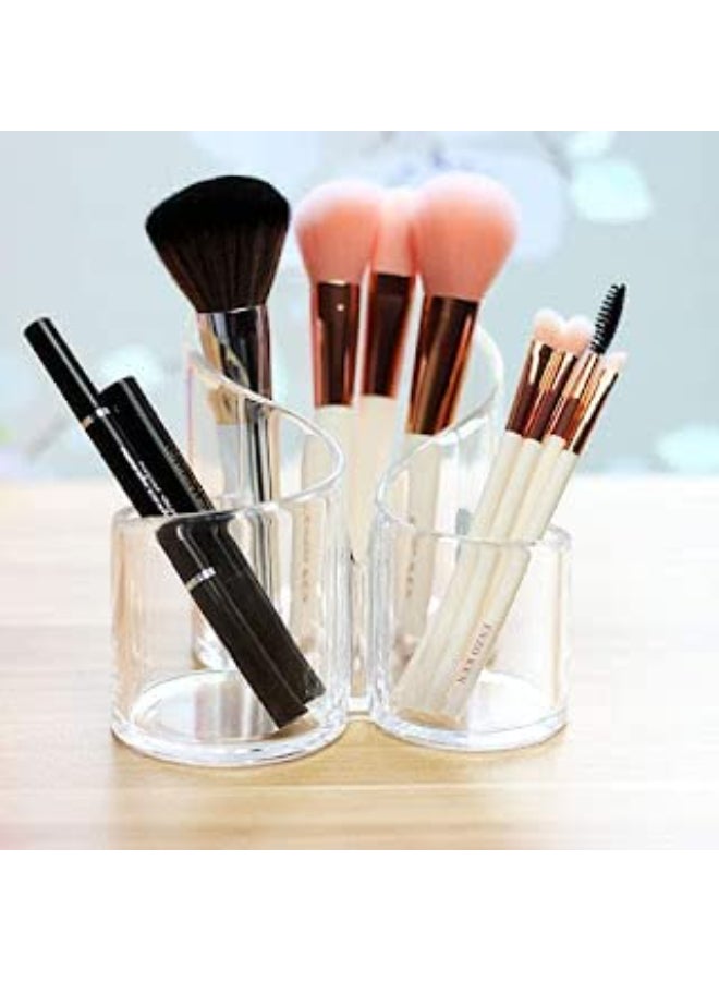 إسكدنيا حامل ومنظم مستحضرات التجميل شفاف - Image 4