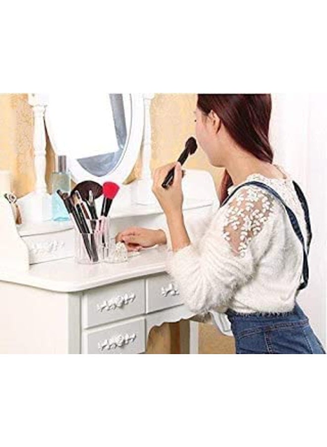 إسكدنيا حامل ومنظم مستحضرات التجميل شفاف - Image 5