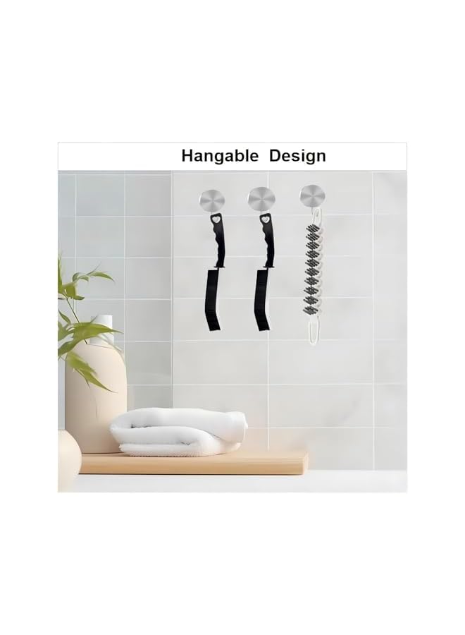 promass Crevice Cleaning Brush, 3 Set of Cleaning Tools Cleaning Supplies for Household Use Bathroom Kitchen - Image 5