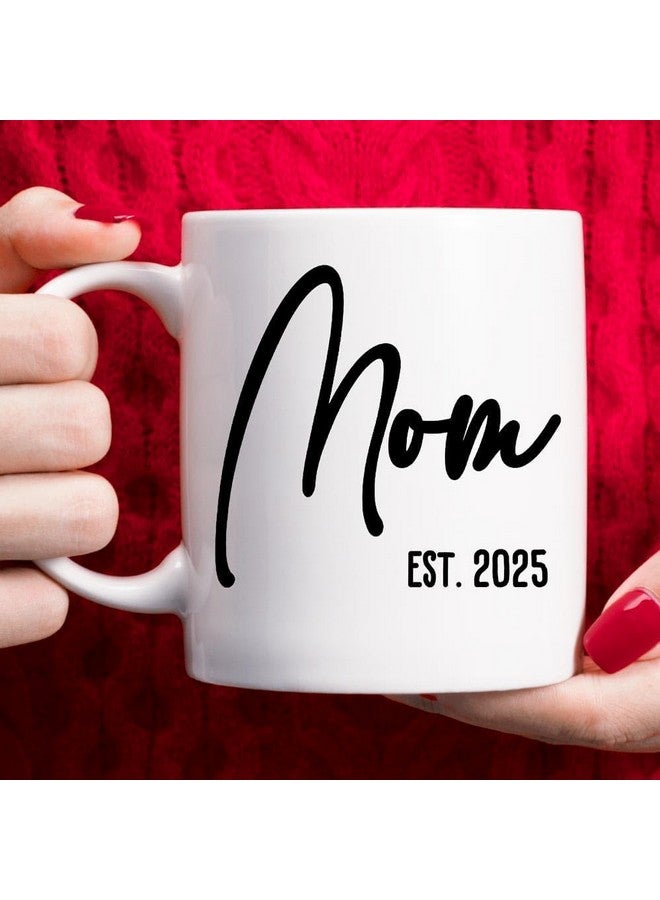 ZYOZIQUE ® New Parents Gifts for Couples - Mom and Dad to Be Mugs Est 2025 for Expecting Parents - Image 5